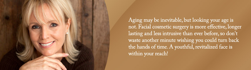 Look as young as you feel with facial cosmetic surgery